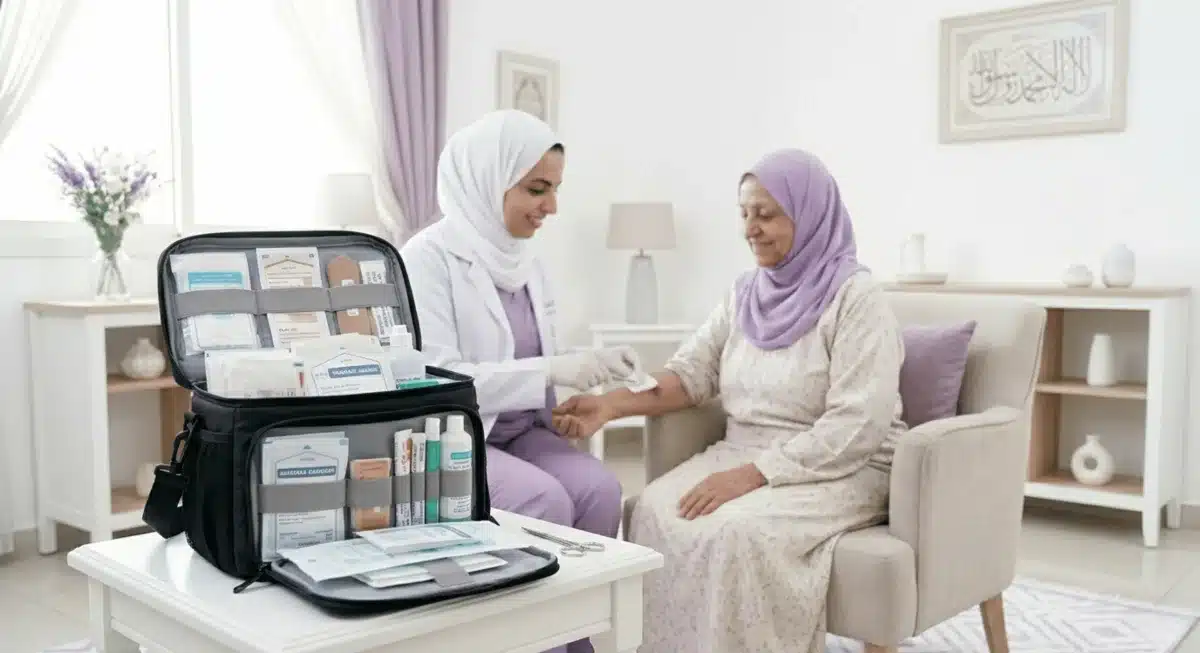 العناية بالجروح والغيار