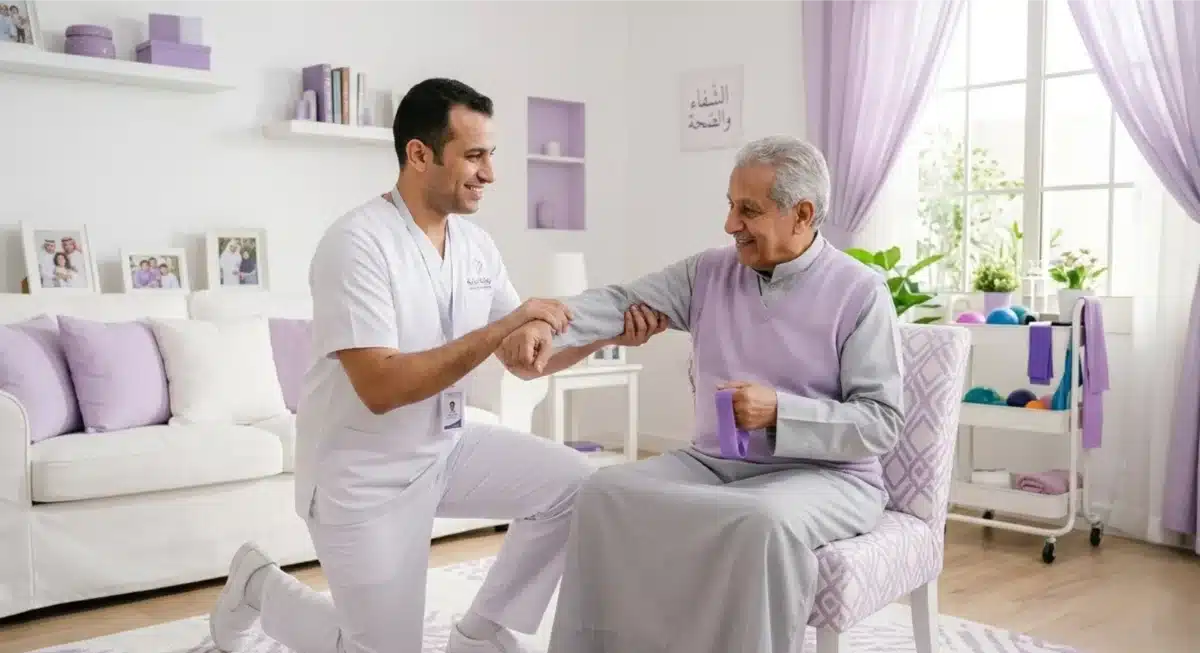 العلاج الطبيعي المنزلي — تأهيل وعلاج للآلام في بيتك