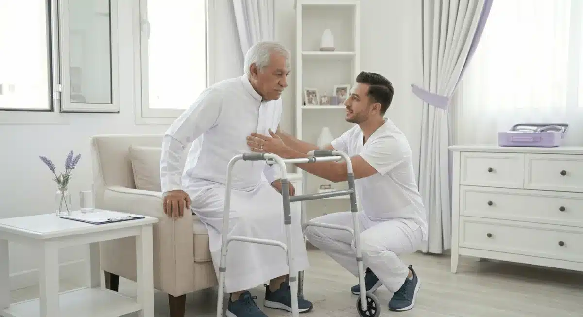 العلاج الطبيعي المنزلي — تأهيل وعلاج للآلام في بيتك