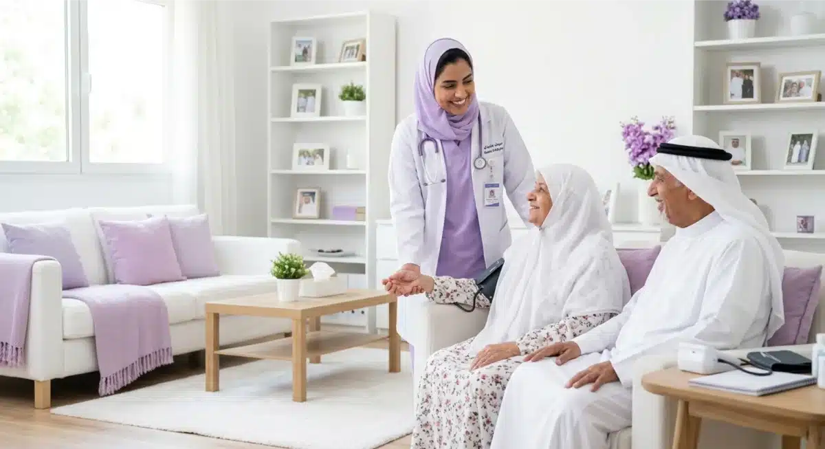 التمريض المنزلي — رعاية تمريضية مرخّصة في بيتك